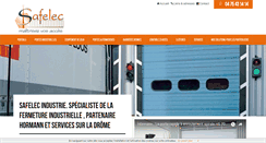 Desktop Screenshot of industrie.safelec.fr